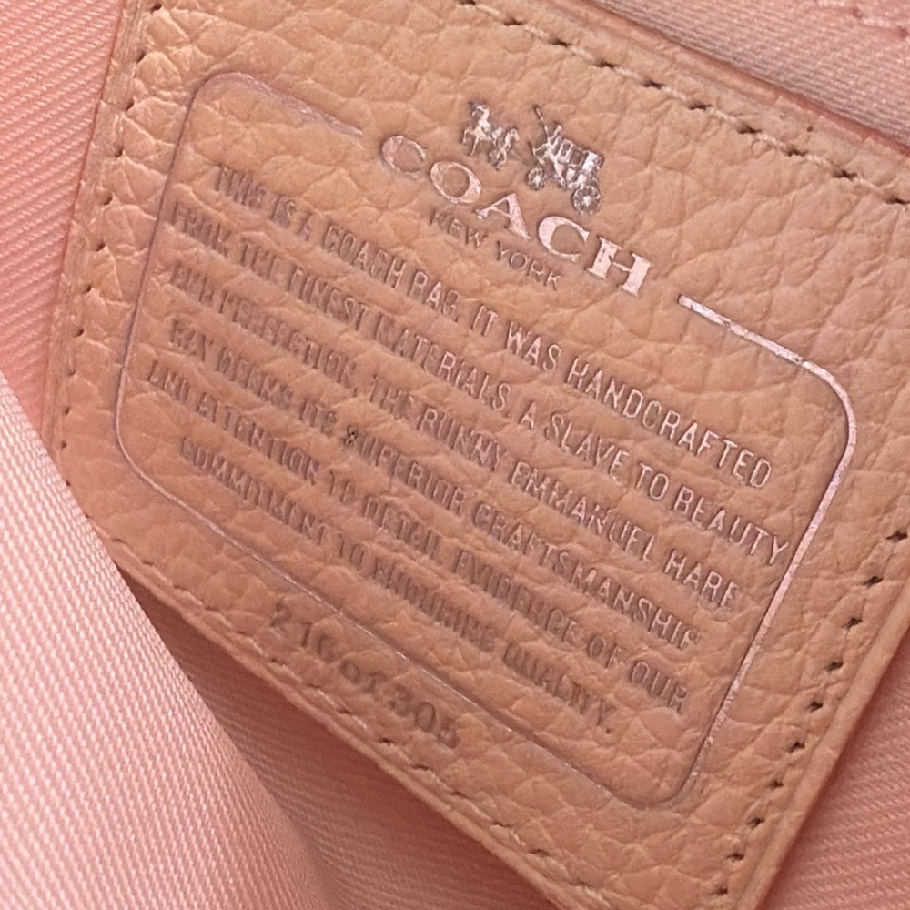 Coach X Gary Baseman LTD ED EMMANUEL HARE RAY PINK LEATHER CLUTCH BAG 216/305 - Picture 8 of 11